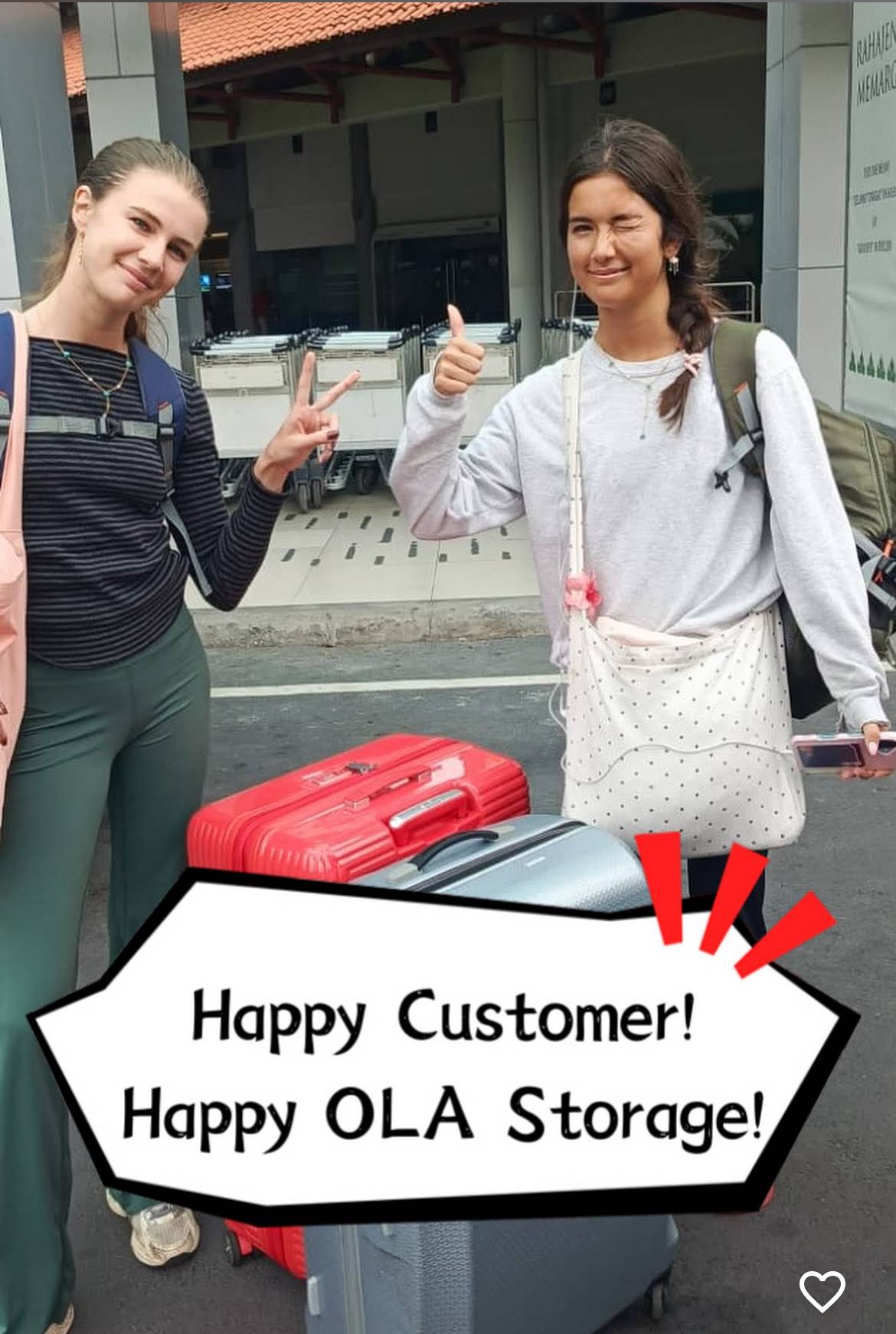 OLA Storage customer surfboard storage Bali Kuta